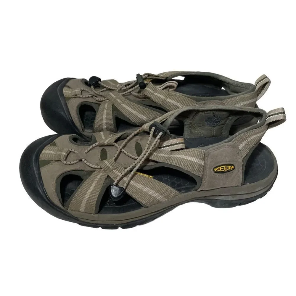Keen Grey Velcro Outdoor Athletic Sandals